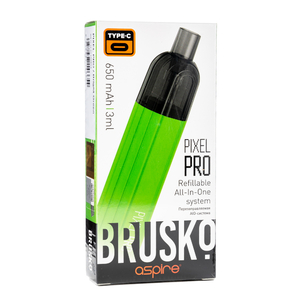 Электронная pod система Brusko Pixel Pro 650 mAh Зеленый