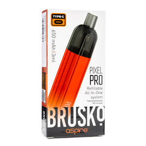 Электронная pod система Brusko Pixel Pro 650 mAh Красный