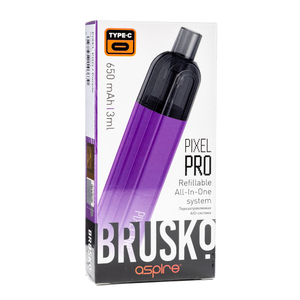 Электронная pod система Brusko Pixel Pro 650 mAh Фиолетовый