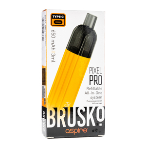 Электронная pod система Brusko Pixel Pro 650 mAh Желтый