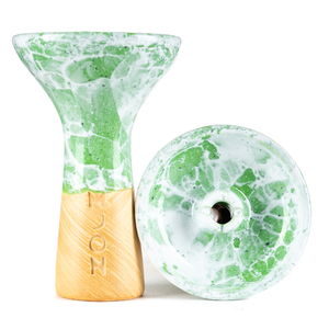 Чаша Moon Phunnel Marble Green White