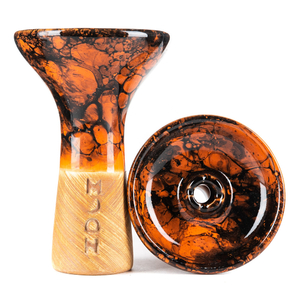 Чаша Moon Phunnel Marble Orange Black