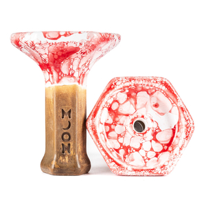 Чаша Moon Phunnel Grand Marble Red White