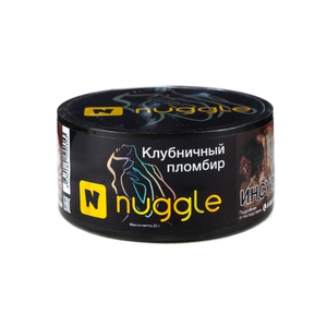 Табак Nuggle Клубничный Пломбир 25 г