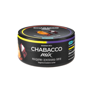 МК Кальянная смесь Chabacco Mix Medium Tangerine Strawberry Lychee (Мандарин земляника личи) 25 г