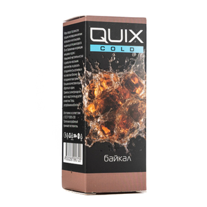 МК Жидкость QUIX Cold Байкал 0% 28 мл PG 50 | VG 50