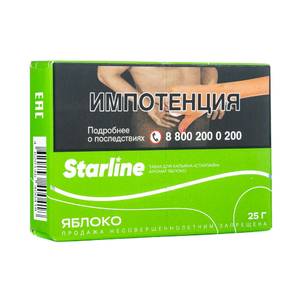 Табак Starline Яблоко 25 г