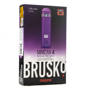 Pod система Brusko minican 4 700 mAh Purple