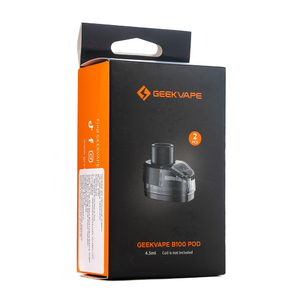 Упаковка картриджей Geek Vape B100 Pod 4.5ml (В упаковке 2 шт)(без испарителя)