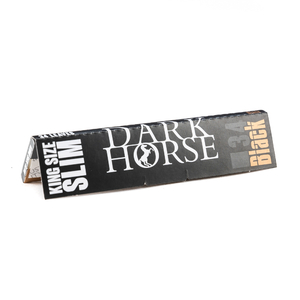 Бумага для самокруток DarkHorse King Size Slim Black 34 шт