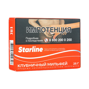 Табак Starline Клубничный мильфей 25 г