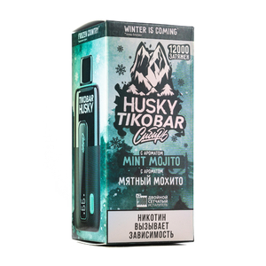 MK Одноразовая Электронная Сигарета TIKOBAR Husky Mint Mojito (Мятный Мохито) 12000 Затяжек