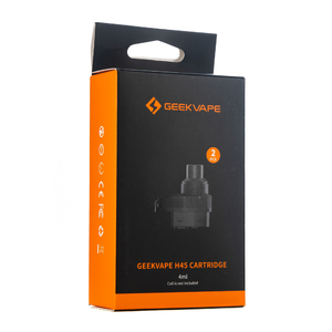 Упаковка картриджей Geek Vape H45 Pod 4ml (В упаковке 2 шт)(без испарителя)