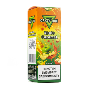 MK Жидкость Crazy Vibe Apple Caramel 2% 30 мл PG 50 | VG 50