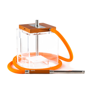 Кальян HOOB Atom Siena Orange Stainless Steel