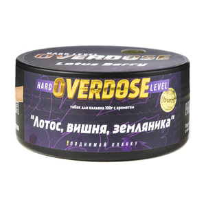 Табак Burn Overdose Lotus Berry (Лотос вишня земляника) 100 г