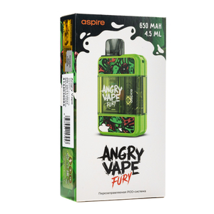 Pod система Brusko Angry Vape Fury 650 mAh Green (Зеленый)