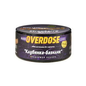 Табак Burn Overdose Strawberry Basil (Клубника базилик) 25 г