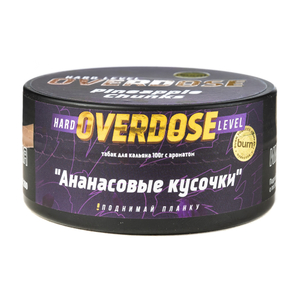 Табак Burn Overdose Pineapple Chunks (Ананасовые кусочки) 100 г