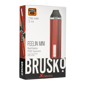 Pod система Brusko Feelin Mini 750 mAh Красный