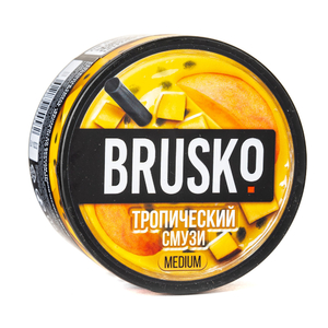 MK Кальянная смесь BRUSKO medium Смузи из Яблока и Киви 250 г