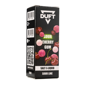 MK Жидкость Duft Sour Line Sour Cherry Gum (Кислая вишневая жвачка) 2% 30 мл PG 50 | VG 50