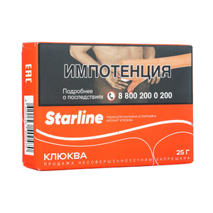 Табак Starline Клюква 25 г