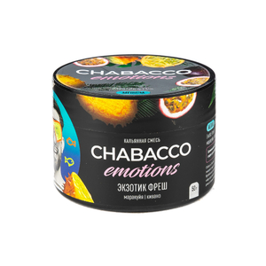 МК Кальянная смесь Chabacco Emotions Medium Экзотик Фреш (Маракуйя кивано) 50 г