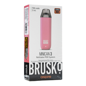 Pod система Brusko minican 3 700 mAh Розовый