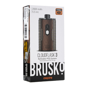 Pod система Brusko Cloudflask 3 2000mAh Brown (Коричневый)