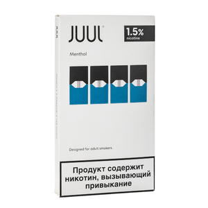 Juul Mentol 1.5% 4шт.