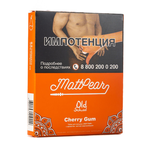 Табак Mattpear Old School Cherry Gum (Вишневая жвачка с мятой) 30 г