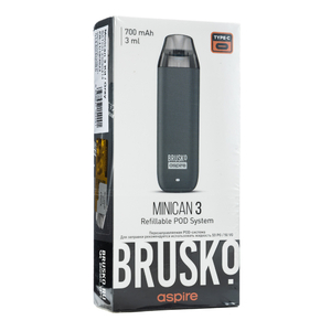 Pod система Brusko minican 3 700 mAh Серый