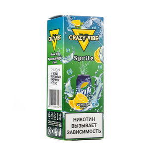 MK Жидкость Crazy Vibe Sprite 2% 30 мл PG 50 | VG 50