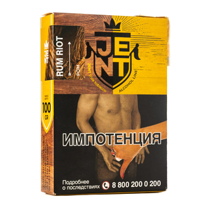 Табак JENT Alcohol Line Rum Riot (Ром) 100 г