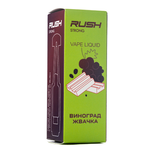 MK жидкость Rush Strong Виноград Жвачка 30ml  PG 40 | VG 60 (Фулфилмент)