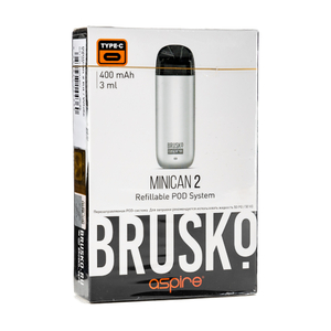 Pod система Brusko minican 2 400 mAh Белый