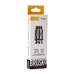 Упаковка Испарителей Brusko Feelin SPL 10 0.3 ohm (В упаковке 5 шт)