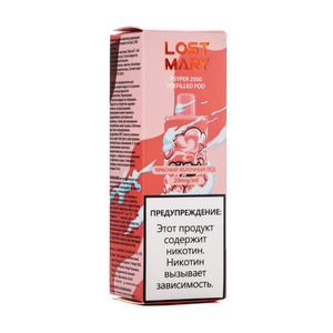 Картридж Lost Mary Psyper 2500 Red Apple Ice (Красный Яблочный Лед) 2% 1 шт