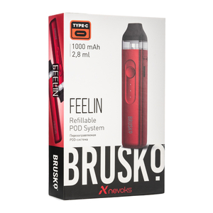 Pod система Brusko Feelin 1000 mAh Красный