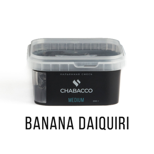 МК Кальянная смесь Chabacco Medium Banana daiquiri (Банановый дайкири) 200 г