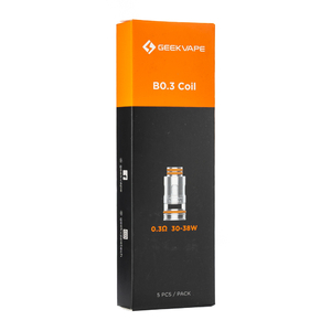 Упаковка испарителей Geek Vape Aegis Boost 0.3 ohm (В упаковке 5 шт)