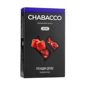 МК Кальянная смесь Chabacco Strong Grenadine Drops (Гренадин дропс) 50 г