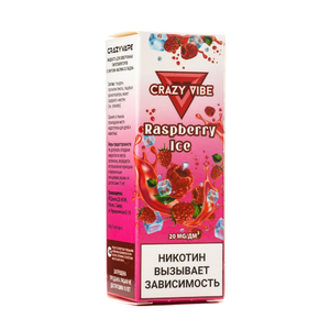 MK Жидкость Crazy Vibe Raspberry Ice 2% 10 мл PG 50 | VG 50