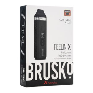 Электронная pod система Brusko Feelin X 1600 mAh Черный