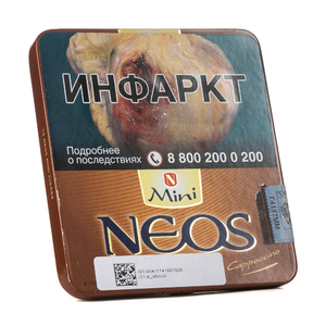 Сигариллы Neos Mini Cappuccino (Капучино) 10 шт