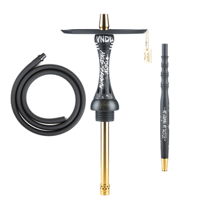 Шахта ALPHA HOOKAH MODEL X SS Vandal Jet Black