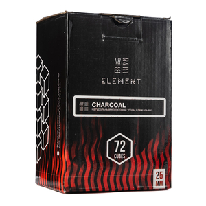 Уголь ELEMENT 1кг 72шт 25мм