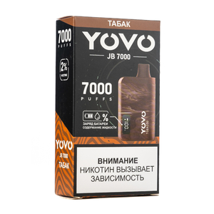 МК Одноразовая Электронная Сигарета YOVO Табак 7000 Затяжек