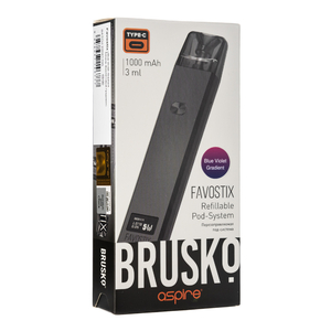 Pod система Brusko Favostix 1000 mAh Синий фиолетовый градиент